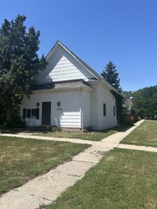 Newly updated two bedroom home on large corner lot with privacy fence.